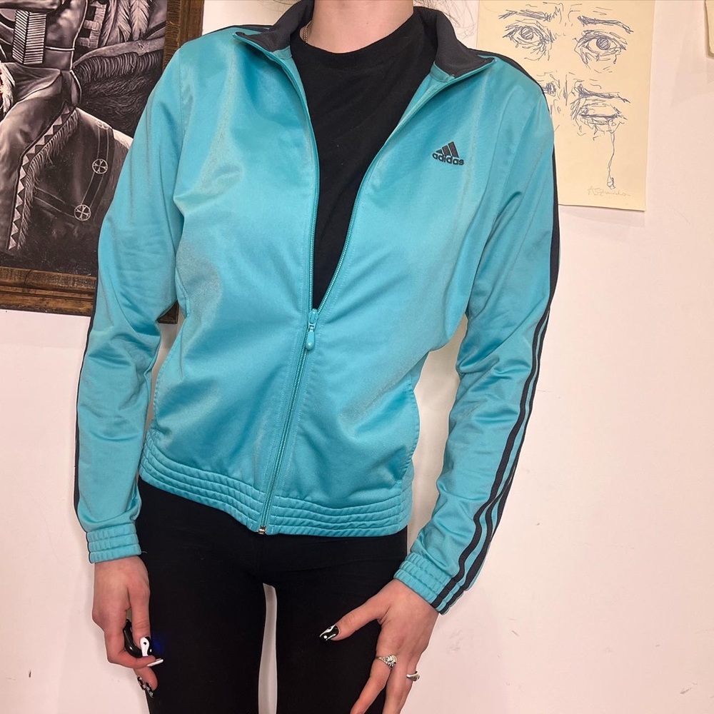 adidas zip up jacket